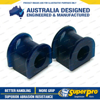 SuperPro 19mm Rear Sway Bar Mount Bush Kit for Jaguar S-Type X-Type X400