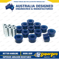 SuperPro Rear Control Arm Upper Inner Outer Bush Kit for Mazda MX-5 NA NB