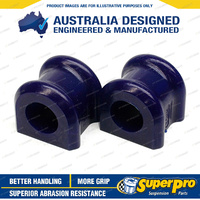 SuperPro 30mm Front Sway Bar Mount Bush Kit for Jeep Wrangler TJ JK 1996-2018