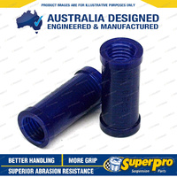 SuperPro Front Trunnion Greaseable Threaded Lower Bush Kit for Commer COB II