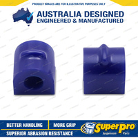 SuperPro 24mm Front Sway Bar Mount Bush Kit for Ford Focus MK2 LS LT LV 05-11