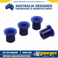SuperPro Rear Leaf Spring Bush Kit for Holden E Series FE FC FB EK 1957-1962