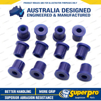 SuperPro Front Leaf Spring Bush Kit for Toyota LandCruiser 42 75 Series 79-99