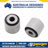 SuperPro Front Shock Absorber Lower Bush Kit for Foton Tunland P201 4WD 12-on