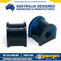 SuperPro 16mm Rear Sway Bar Mount Bush Kit for Reliant Scimitar SS1 1984-1990