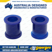 SuperPro 17mm Rear Sway Bar Mount Bush Kit for Toyota Kluger _U2_ 2000-2007