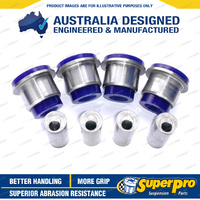 SuperPro Front Control Arm Upper Inner Bush Kit Double Offset for Mazda 6 GG GY