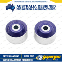 SuperPro Front Control Arm Lower Rear Bush Kit Double Offset for Hyundai I30 PD