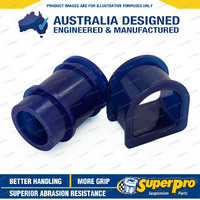 SuperPro Front Steering Rack Pinion Mount Bush Kit for Suzuki Swift MK 1 83-89