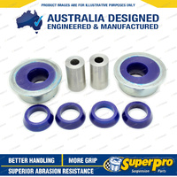 SuperPro Front Control Arm Lower Rear Bush Kit Double Offset for Honda Jazz GK