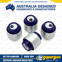 SuperPro Front Control Arm Upper Inner Bush Kit Double Offset for Lexus LS XF40