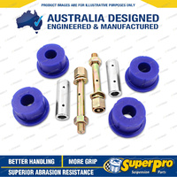 SuperPro Rear Greasable Pin and Front Eye Bush Kit for Ford Ranger PX PY 2011-On