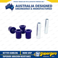 SuperPro Rear Leaf Spring Shackle Bush Kit for Ford F150 2009-2014