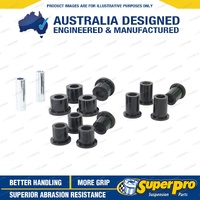 SuperPro Rear Axle Leaf Spring Bush Kit for Foton Tunland P201 4WD 2012-On