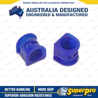 SuperPro Front 34mm Sway Bar Mount Bush Kit for Isuzu D-Max TFR TFS MU-X UCS RF