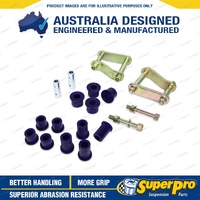 SuperPro Greaseable Pin Shackle and Bushing Kit for Great Wall Ute Cannon Alpha