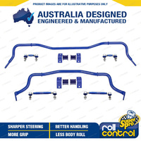 Front Rear 35mm Front 25mm Rear Hollow 3 Point Adj Sway Bar Kit for Ford Mustang