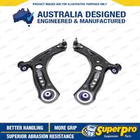 Front SuperPro Offset Control Arm Lower Assembly Kit for Seat Leon 5F 2012-2020