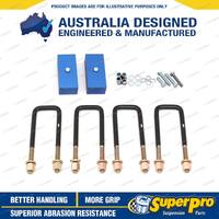 Rear SuperPro Easy Lift Rear Lift Kit for Toyota Hilux GGN GUN 4WD 2015-on