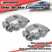 Front Left + Right Brake Calipers for Nissan Patrol GQ Y60 Safari Y60 1987-1999