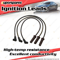 Ignition Leads for Daihatsu Charade 1.0L Turbo CB80 3 Cyl 1987 - 1988
