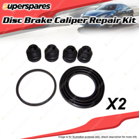 2x Front Disc Caliper Repair Kit for Volkswagen Caddy SK Tiguan 5N T-Roc A1