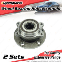 2x Front Wheel Bearing Hub Assembly for Volkswagen Caddy 2K Eos 1F Golf MK5
