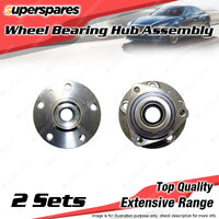 2x Front Wheel Bearing Hub Ass for Audi A3 8P S3 8V 1.4 1.6 1.8 2.0L 2005-2014