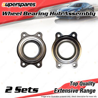 2x Front Wheel Bearing Hub Ass for Audi A4 S4 B8 A5 S5 8T A6 4F A8 Q5 8R RS5