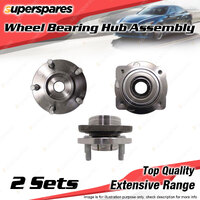 2x Front Wheel Bearing Hub Ass for Chrysler Grand Voyager GS RG EGA 3.3L 97-07
