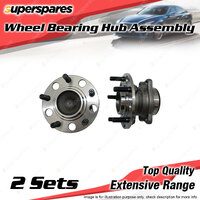 2x Rear Wheel Bearing Hub Ass for Dodge Caliber PM Avenger JS 1.8 2.0L 2.4L 2.7L