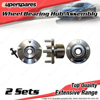 2x Front Wheel Bearing Hub Assembly for Ford Focus LS LT LV 2.0 2.5L I4 I5 05-12