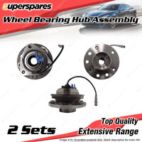 2x Front Wheel Bearing Hub Ass for Holden Astra AH 1.8 2.2L I4 DOHC 4v 2004-2010