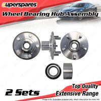 2x Front Wheel Bearing Hub Ass for Honda CRV RE4 Odyssey RB 2.4L K24Z 4WD 06-14