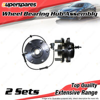 2x Front Wheel Bearing Hub Ass for Nissan Navara D40 Pathfinder R51 ABS Spain