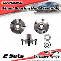 2x Front Wheel Bearing Hub Assembly for Nissan Maxima A33 J31 3.0 3.5L V6 99-09
