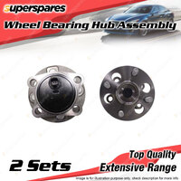 2x Rear Wheel Bearing Hub Assembly for Toyota Corolla NKE165 NZE161 1.5L