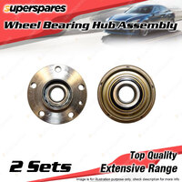 2x Rear Wheel Bearing Hub Assembly for Alfa Romeo 147 156 Giulietta GT FWD