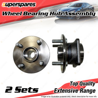 2x Rear Wheel Bearing Hub Assembly for Toyota Sienta NSP170 1.5L 80kW FWD