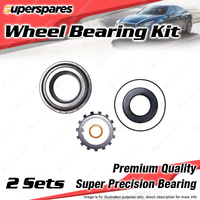 2x Rear Wheel Bearing Kit for HSV Colorado Sportscat RG U148PK 2.8L Diesel LWN