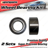 2x Rear Wheel Bearing Kit for Range Rover Evoque P250 L551 2.0L 183kW AWD