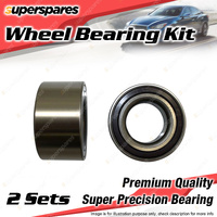2x Front Wheel Bearing Kit for Toyota Vitz NHP130 KSP130 NSP135 Yaris NCP131