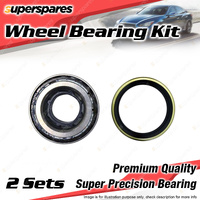 2x Front Wheel Bearing Kit for Toyota Hilux GUN136 GUN125 GUN135 TGN121