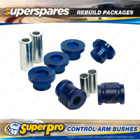 Front SuperPro Control Arm Lower Bush Kit for Ford Meteor GC 1985-1990