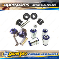 Front SuperPro Control Arm Bush Kit for Toyota Mark X X120 2004-2009