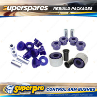 Front SuperPro Control Arm Bush Rebuild Kit for Nissan 370Z Z34 2009-On