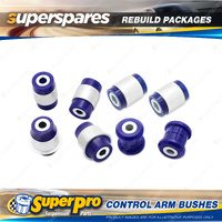 Rear SuperPro Control Arm Bush Kit for Volkswagen CD CG Golf MK8 R 2020-On