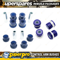 Front SuperPro Control Arm Bush Kit for Mitsubishi Pajero NH NJ NK NL 1991-2000