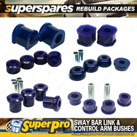 Front SuperPro Control Arm Sway Bar Bush Kit for Mitsubishi Triton MK 2WD 96-06