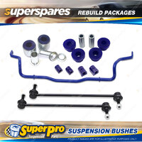 Front SuperPro Suspenison Bush Kit for Ford Focus MK3 LZ RS AWD 2015-on